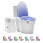 Toilet Motion Sensor Activated, 8 Colors Changing Bowl Nightlight... New. Price: $12.92.