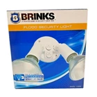 Brinks Indoor Outdoor Flood Garden Security Safety Light White 7100W 2 Head New. Price: $14.99.