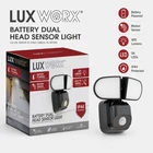 Luxworx Battery Dual Head Motion Sensor Security Light 56 Led Black IP44 New. Price: $15.98.