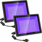 400W Led Black Light Flood - 2 Pack, Waterproof For Parties & Halloween New. Price: $119.99.
