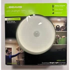 Mr Beams MB990-WHT Ultrabright Led Ceiling Light Motion Sensing Battery White Open. Price: $15.00.
