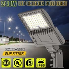 Led Parking Lot Lights 240W 33600LM Shoebox Pole Fixture Ul Listed New. Price: $135.15.
