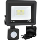 Rerbio Motion Sensor Flood Light Outdoor, Plug In 20W, 1PC New. Price: $22.81.