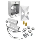 Hubbell 5818-6 Flood Light Kit, 3.336 In X 10 4.594 Dimensions, Wh New. Price: $37.49.