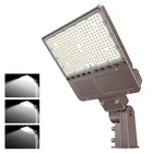 Kukuppo 150W Led Parking Lot Light With Photocell, Commercial Shoebox Pole New. Price: $107.97.