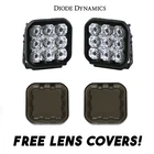 Diode Dynamics SS5 Pro Led Spot Pod Kit W/ Multi Backlight Colors & Covers New. Price: $799.95.