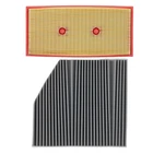 2PCS Engine Cabin Air Filter Kit For Mercedes-benz GLE350 W166 3.5L 16-18 New. Price: $35.69.