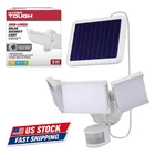 Hyper Tough Solar Motion Sensor Security Light 3 Head Led 2000 Lumens New. Price: $36.94.