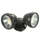 Landscape Flood Led Dual Spot Light 120V 28W Each 1100 Lume Total 2200 Dark Gray New. Price: $27.00.