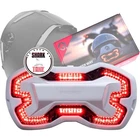 Motorcycle Safety Light - Brake Free Smart Wireless Helmet Led White New. Price: $259.99.