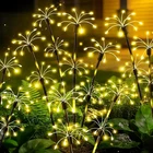 Solar Garden Outdoor, 4 Pack 2-LAYER Swaying Firework Lights, Waterproof New. Price: $67.66.