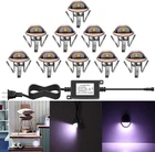 Qaca Led Deck Stair Lighting Kit, Low Voltage 10PCS(BRONZE Shell), Cold White New. Price: $41.55.