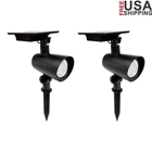 Solar Led Landscape Spotlight Color Changing 150 Lumens Waterproof Outdoor New. Price: $66.45.