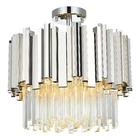 Elegant Lighting Willow 16" Flush Mount Chrome New. Price: $558.00.