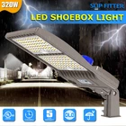 320W Led Parking Lot Street Shoebox Pole Lighting Fixture Dusk To Dawn New. Price: $185.31.