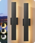 Edishine 2 Pack Led Outdoor Wall Lights Dimmable, 3CCT Black Exterior New. Price: $99.99.