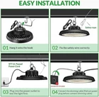 Flakeeper Led High Bay Light 240W 36000 Lm With Plug Dimmable 1-10V 5000K ... Used. Price: $49.99.