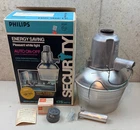 Vtg Dusk Dawn Barn Light Outdor Fixture Vintage Philips New Open Box. Price: $199.99.