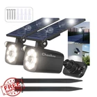 Chasikeo 2PK Solar Motion Lights Outdoor Waterproof 360 Rotatable 1200LM New. Price: $54.99.
