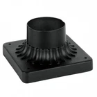 Livex Lighting 7507-14 Outdoor Pier Mountpter Black New. Price: $25.96.