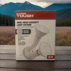 Hyper Tough Dual Head Security Light With Motion Sensor New. Price: $13.99.