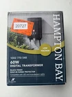Hampton Bay SL-60-12-SV 60W Outdoor Transformer With Dusk-to-dawn Sensor *207 New. Price: $50.59.