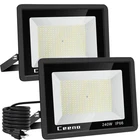 Ceena Pack 240W Plug In Led Light Outdoor, 24000LM Super Bright Flood... New. Price: $145.69.