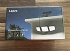 Lepro Solar For Outside, WL5000 Motion Activated Security Lights, Black/u Open. Price: $31.14.
