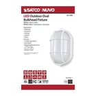 Nuvo 62/1390 - Led Oval Outdoor Bulk Head Utility Light White New. Price: $68.07.