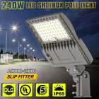 240W Led Parking Lot Lights Commercial Outdoor IP65 Shoebox Street Pole Lamp New. Price: $135.15.