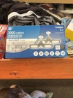 Utilitech 3000 Lumens Led Motion-activated 2-PANEL Garage Light New. Price: $20.00.