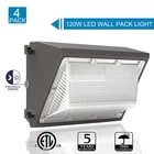 4PCS Led Wall Pack Lights 120W 15000LM Commercial Outdoor Security Fixture New. Price: $219.97.