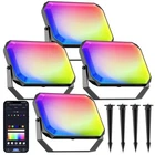 Nopoor Led Flood Light, Rgb Color Changing Lights Outdoor, Smart Low Vo... New. Price: $70.46.