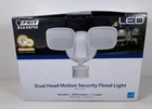 Feit Electric Motion-sensing Hardwired Led White Security Floodlight Dusk- Dawn New. Price: $55.99.