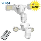 Floodlight 10,000LM Led Motion Sensor Outdoor Security W/remote Control Sansi New. Price: $44.99.