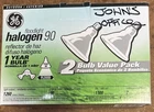 Halogen Floodlight Outdoor 2-BULB Pack 29529 PAR38/90 Watts Plus 1 Open. Price: $25.00.