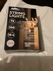 Joiedomi Christmas Indoor/outdoor String Lights (100 Count, 19.4 Long) M1 Open. Price: $11.96.
