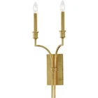 Maxim Lighting 12782GL Normandy 9 Inch Gold Leaf Wall Sconce New. Price: $117.30.