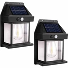 Solar Lights Outdoor Wall Lamp With Motion Sensor, Atmospheric Lighting For Home New. Price: $17.99.