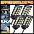 Outdoor Solar Motion Sensor Lights - 6500K Led Flood Light, IP65 Waterproof, Rem New. Price: $179.99.