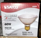 Case Of 15 Satco Excel 60W Par 30 Narrow Flood Bulb Short Neck S2237 New. Price: $87.00.