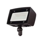 Commercial Electric Bronze Outdoor Led Flood Light, 5000 Lumens, Dusk-to-dawn New. Price: $67.64.
