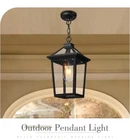 Zeyu 15.4 Inch Outdoor Hanging Light, Medium Exterior Pendant Porch New. Price: $80.00.