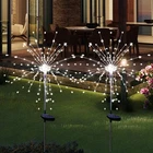 Solar Garden Firework Lights Outdoor Waterproof, Pack 120 Leds, White New. Price: $31.98.
