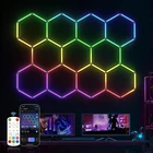 Hyperlite Hexagon Garage Lights: Gen IV-11 Grid Rgb Led New. Price: $199.00.