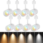 8-PACK 5CCT Led Track Lighting Heads, 2700K/3000K/3500K/4000K/5000K Dimmable, 45 New. Price: $391.16.