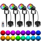 Ourleeme Lawn Flood Light Stake, 2-IN-1 Waterproof Outdoor Remote Controlle L... New. Price: $42.88.