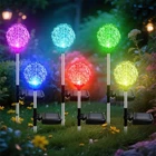 Mmhf Solar Garden Lights Outdoor, Upgraded Globe Powered Light, Multi-... New. Price: $72.19.