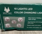 Holiday Bright 10 Led Color Changing Balls Lights. Set Of 2 New. Price: $40.00.