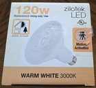 Zilotek Led 14WATT 3000K Outdoor Flood Lamp New. Price: $13.95.